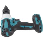 Riveteuse �lectrique � poign�e antid�rapante, machine � �crous � rivets sans balais avec lumi�re led