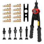 Riveteuse manuelle, pince � rivet insert avec mandrins m3 m4 m5 m6 m8 m�triques interchangeables et �crous ...