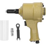 Riveteuse pneumatique, pistolet pneumatique, pistolet � riveter, 2. 4 - 4. 8mm, pince de traction, extracteur ...