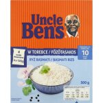 Riz basmati uncle ben's 500g - 4 sachets - cuisson rapide