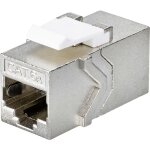 Rj45 rseau informatique adaptateur cat 6a [1x rj45 femelle - 1x rj45 femelle] a834002 - renkforce