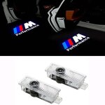 Rnemitery - 2x led bmw door light logo projecteurs lumi�re, lampe de projection de porte feux de bienvenue ...