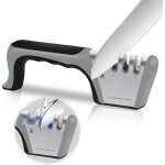 Rnemitery - aiguiseur couteaux professionnel, 4 - en - 1 aiguiseur de cuisine affuteur couteau et ciseaux, ...