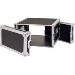 Roadinger - rack 19 pouces 6 uh 30109786 bois avec poignée Roadinger - rack 19 pouces 6 uh 30109786 bois avec poignée