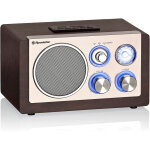 Roadstar - hra1345nuswd radio vintage portable analogique fm, usb, lecteur de cartes sd, r�tro compacte ...