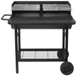 Robby - barbecue � charbon 71x35. 5cm avec chariot smoker one