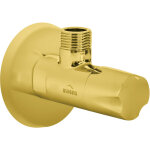 Robinet d'arr�t coud� dor� 1 / 2'x3 / 8', t�tes en c�ramique