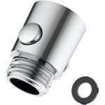 Robinet d'arr�t pour pommeau de douche, robinet de contr�le de d�bit de douche � bouton - poussoir, taille ...