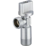 Robinet d?arret wc, 4, 2 points mat�riel de plomberie professionnel fournie adaptable sur tout type de ...