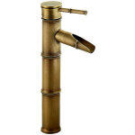 Petites ecrevisses - robinet de salle de bain cascade haut mitigeur de lavabo cuisine rtro forme de ...