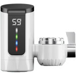 Robinet de chauffe - eau �lectrique � grand �cran avec affichage num�rique dynamique, sans installation. ...