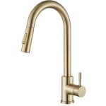 Robinet de cuisine, robinet d'�vier en acier inoxydable noir avec douchette extractible, monotrou, mitigeur ...