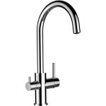Vizio - robinet de cuisine mitigeur 3 voies chrome robinet bec cygne pivotant 360 utiliser avec filtres ...