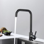 Robinet cuisine rotation à 360° , mitigeur de cuisine en acier inox, robinet de cuisine robuste et durable, ... Robinet cuisine rotation à 360° , mitigeur de cuisine en acier inox, robinet de cuisine robuste et durable, ...
