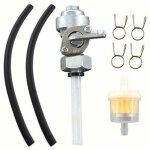 Robinet d'essence avec tuyau pour groupe �lectrog�ne einhell ste2500, ste3500, ste5500, scheppach sg2600, ...