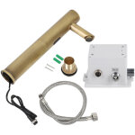 Robinet de lavabo � d�tection automatique sans contact, mitigeur �conomiseur d'eau vintage pour salle ...