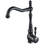 Robinet lavabo retro en laiton mitigeur evier pour cuisine salle de bain pivotant  360 noir