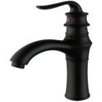 Robinet de lavabo de style ancien europ�en, eau chaude et froide, style r�tro, lavabo, lave - mains, ...