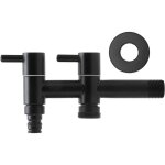 Robinet de machine � laver robinet � double interrupteur, robinet d'eau froide mural robinet d'�vier ...