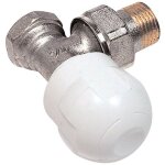 Robinet manuel de radiateur - equerre nickel - 15 x 21 altech 1981362