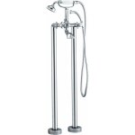 Robinet mlangeur baignoire rtro sur pieds victoria