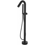 Robinet mitigeur baindouche sur pied pilos noir mat
