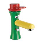 Idral - robinet de lavabo s�rie kids avec cartouche � eau unique avec disques c�ramiques 01210 laiton ...