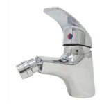 Robinet mitigeur bidet chrom� avec tuyaux flexibles pour installation dans la salle de bain jh - 8069 ...