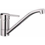 Pro et discount - robinet mitigeur d'vier de cuisine bas  bec rotatif chrom cartouche cramique anticalcair ...