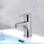 Pro et discount - robinet mitigeur de lavabo laiton chrome cartouche ceramique economie d'eau Pro et discount - robinet mitigeur de lavabo laiton chrome cartouche ceramique economie d'eau