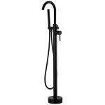 Robinet mitigeur de luxe sur pied 8028b en noir - bernstein