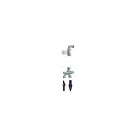 Robinet monotube  canne calibre diam. 18, entraxe 5 cm invers
