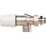 Robinet de radiateur querre invers  visser - f 1 / 2' - thermostatisable rbm