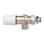 Robinet de radiateur équerre inversé à visser - f 1 / 2' - thermostatisable rbm Robinet de radiateur équerre inversé à visser - f 1 / 2' - thermostatisable rbm