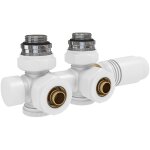 Emke robinet de radiateur, robinetterie d'angle, robinet thermostatique pour radiateur, kit multibloc ...