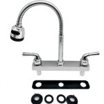 Robinet remplacement camping - car, pour �vier cuisine avec douchette rotative 360�, bec flexible. pour ...