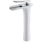 Petites ecrevisses - robinet cascade moderne pour salle de bain robinet mitigeur monocommande de lavabo ...