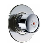 Delabie - tempostop douche 3 / 4, 30 secondes, robinet pour panneau de douche, avec rosace