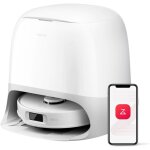 Roborock - aspirateur robot laveur qrevo curv s5x(version amliore du qrevo maxv), 18 500 pa, anti - ...