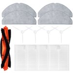 Pour robot aspirateur s20 / d106 pices de rechange accessoires brosse latrale principale mop tissu ...