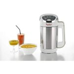Robot cuiseur moulinex easy soup blender chauffant - 1000w - capacit� 1, 2l - soupe, velout�, compote, ...