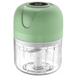 Robot de cuisine �lectrique - mini hachoir � ail sans fil - 250 ml - rechargeable par usb - amovible ...