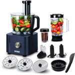 Robot multifonction 1100w 3, 2l 11 - en - 1 ? mixeur, batteur, extracteur de jus ? moteur en cuivre ? ...