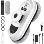 Robot nettoyeur de vitre, 5600pa robot laveur de vitre automatique, 3 modes de nettoyage, navigation ...