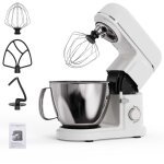 Robot pâtissier 3 en 1, batteur sur socle, mixeur multifonction 2000 w avec bol en acier inoxydable de ... Robot pâtissier 3 en 1, batteur sur socle, mixeur multifonction 2000 w avec bol en acier inoxydable de ...