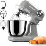 Robot p�tissier - koticidsin - 1500w - 12 vitesses - bol 5. 5l - p�trin, fouet, batteur