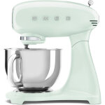 Robot p�tissier multifonctions 4. 8l 1000w vert pastel - smeg - smf05pgeu
