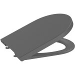 Roca - abattant et couvercle de si�ge inspira round couleur : onyx