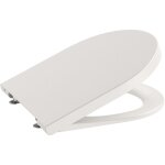 Roca - abattant et couvercle de toilette compact round inspira couleur : beige Roca - abattant et couvercle de toilette compact round inspira couleur : beige