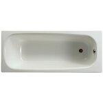 Roca - baignoire rectangulaire avec pieds contesa 170x70 blanc